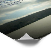 Wir wissen nie, wie hoch wir ...Quote Poster (Ecke)