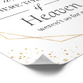 Wir wissen, Sie wären hier Eukalyptus geometric Poster (Ecke)