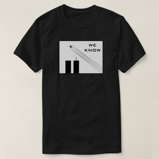 Wir wissen T-Shirt (Design vorne)