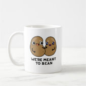 Wir wollen einen Funny Legume Pun besiegen Kaffeetasse (Links)