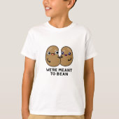 Wir wollen einen Funny Legume Pun besiegen T-Shirt (Vorderseite)