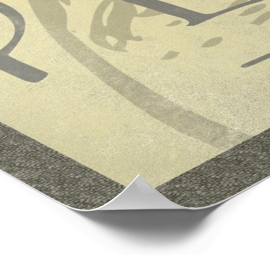 Wir wollen es bitten poster (Ecke)