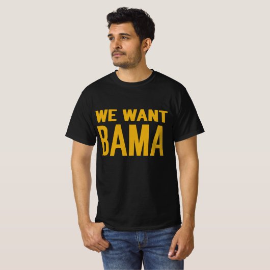 Wir Wollte Bama Shirt (Vorne ganz)