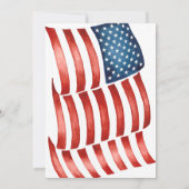 Wir Wollte Boo Patriotic Halloween Costume Party Einladung (Rückseite)