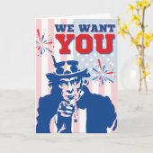 Wir Wollte dir eine lustige Amerikanische Unabhäng Karte (Gelbe Blume)