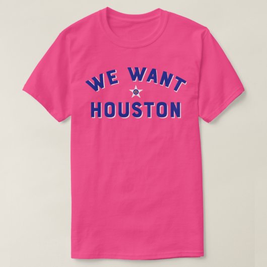 Wir Wollte Houston T-Shirt (Design vorne)
