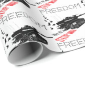 Wir Wollte Weltfrieden und Freiheit, stoppen den K Geschenkpapier (Rolleneckpunkt)