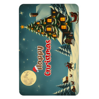 Wir wünschen ein frohes Weihnachtsfest - 009 Magnet