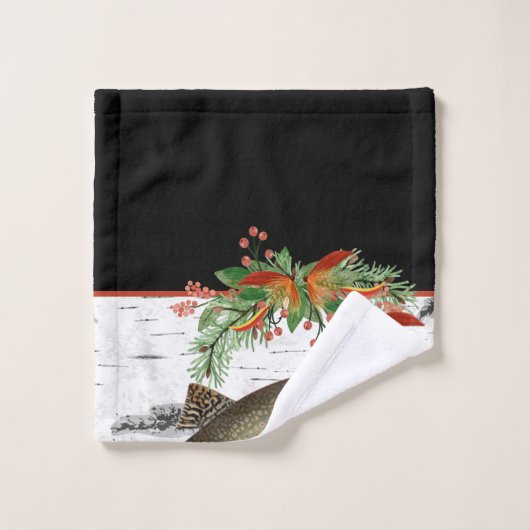 Wir wünschen Euch ein wirklich fliegendes Fischfil Badhandtuch Set (Waschlappen)