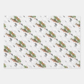 Wir wünschen Euch ein wirklich fliegendes Fischfil Geschenkpapier Set (Vorderseite 2)