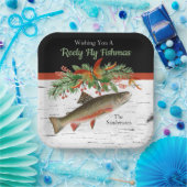 Wir wünschen Euch ein wirklich fliegendes Fischfil Pappteller (Party)