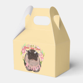 Wir wünschen Euch und Moodeng ein frohes neues Jah Geschenkschachtel