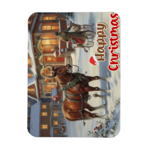 Wir wünschen frohe Weihnachten - 007 Magnet