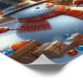 Wir wünschen frohe Weihnachten - O22 Poster (Ecke)