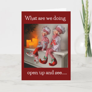 WIR WÜNSCHEN IHNEN DIE "BESTEN CHRISTMAS JE" KARTE