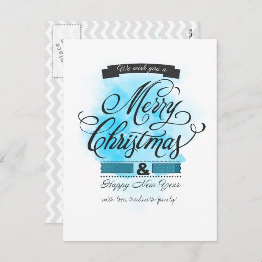 Wir wünschen Ihnen ein frohes Weihnachten & viel G (Vorne/Hinten)