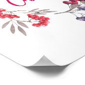 Wir wünschen Ihnen ein frohes Weihnachts-Poster-Dr Poster (Ecke)