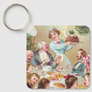 Wir wünschen Ihnen ein frohes Weihnachtsfest - Vin Schlüsselanhänger
