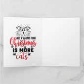 Wir wünschen Ihnen ein frohes Weihnachtsgrandma un Karte (Innenseite)