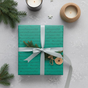 Wir wünschen Ihnen ein frohes Weihnachtslied auf E Geschenkpapier