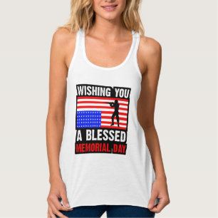 Wir wünschen Ihnen ein gesegnetes Gedenktag-62237 Tank Top