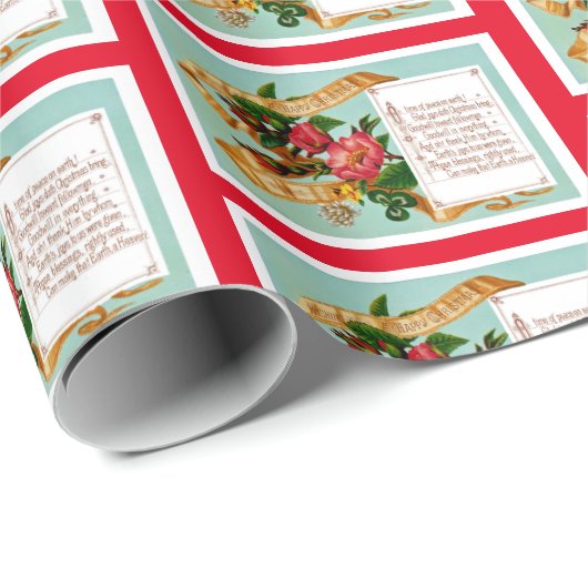 Wir wünschen Ihnen ein glückliches Weihnachtswrapp Geschenkpapier (Rolleneckpunkt)