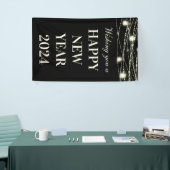 Wir wünschen Ihnen ein gutes neues Jahr Lights Jar Banner (Messeveranstaltung)