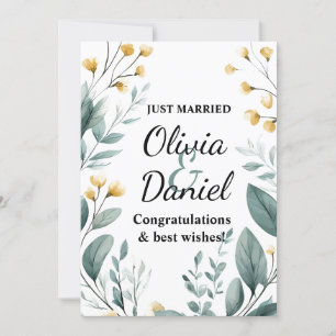 Wir wünschen Ihnen ein Leben lang Liebe und Glück Einladung