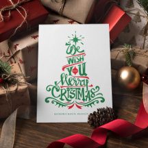 WIR WÜNSCHEN IHNEN EIN LEICHTES CHRISTMAS-Unterneh