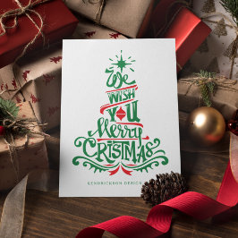 WIR WÜNSCHEN IHNEN EIN LEICHTES CHRISTMAS-Unterneh