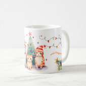 Wir wünschen Ihnen ein mildes Weihnachtsfest & Wei Kaffeetasse (VorderseiteRechts)