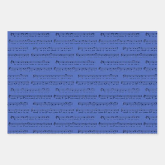 Wir wünschen Ihnen eine frohe Weihnachts-Klassik M Geschenkpapier Set (Vorderseite 3)