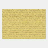 Wir wünschen Ihnen eine frohe Weihnachts-Klassik M Geschenkpapier Set (Vorderseite)