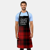 Wir wünschen Ihnen eine frohe Weihnachtsferien-Sch Schürze (Getragen)