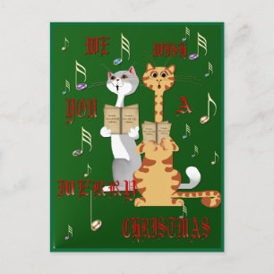 Wir wünschen Ihnen eine frohe Weihnachtskarte Feiertagspostkarte