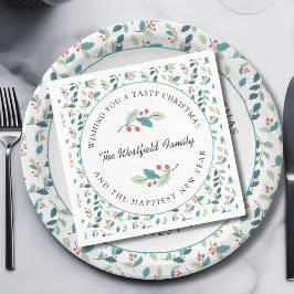 Wir wünschen Ihnen eine geschmackvolle Weihnachtsf Serviette