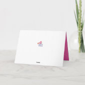 Wir wünschen Ihnen eine gesegnete und schöne Gebur Karte (Rückseite)