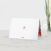 Wir wünschen Ihnen eine glückliche und BLESSED Geb Karte (Rückseite)