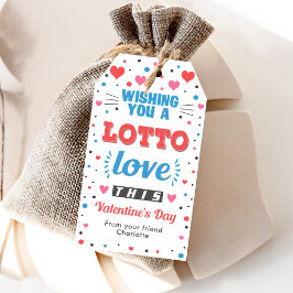 Wir wünschen Ihnen eine Lotto-Liebe dieses Valenti Geschenkanhänger