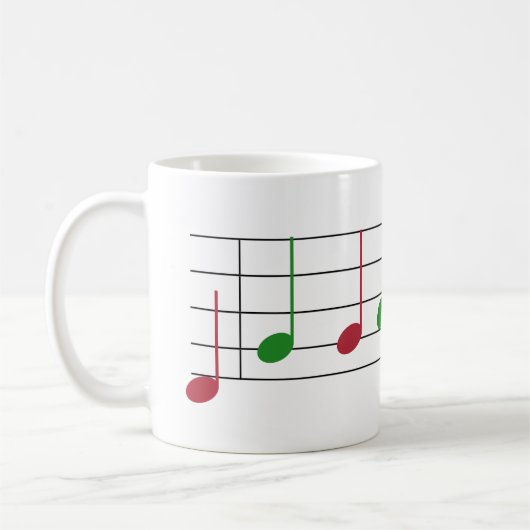 Wir wünschen Ihnen einen angenehmen Weihnachtsurla Kaffeetasse (Links)