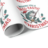 Wir wünschen Ihnen einen blass-tastischen Weihnach Geschenkpapier (Rolleneckpunkt)