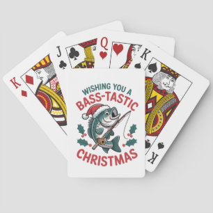 Wir wünschen Ihnen einen blass-tastischen Weihnach Spielkarten