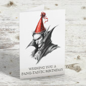 Wir wünschen Ihnen einen fang-tastischen Geburtsta Karte