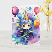 Wir wünschen Ihnen einen magischen Geburtstag voll Karte (Gelbe Blume)