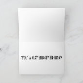 WIR WÜNSCHEN IHNEN EINEN SCHNELL GEBURTSTAG KARTE (Innenseite)