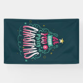 Wir wünschen Ihnen frohe Weihnachten Banner (Horizontal)