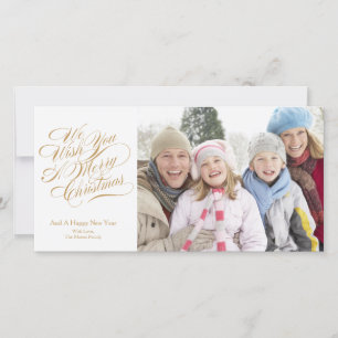 Wir wünschen Ihnen frohe Weihnachten Goldene Sch
