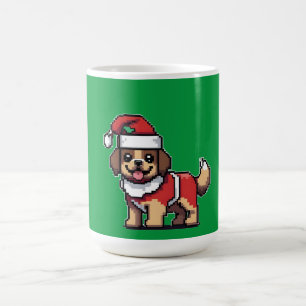 Wir wünschen Ihnen frohe Weihnachten mit niedliche Kaffeetasse