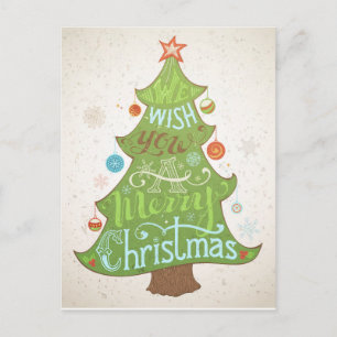 Wir wünschen Ihnen frohe Weihnachten Postkarte