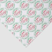 Wir wünschen Ihnen frohe Weihnachten Seidenpapier (Detail)